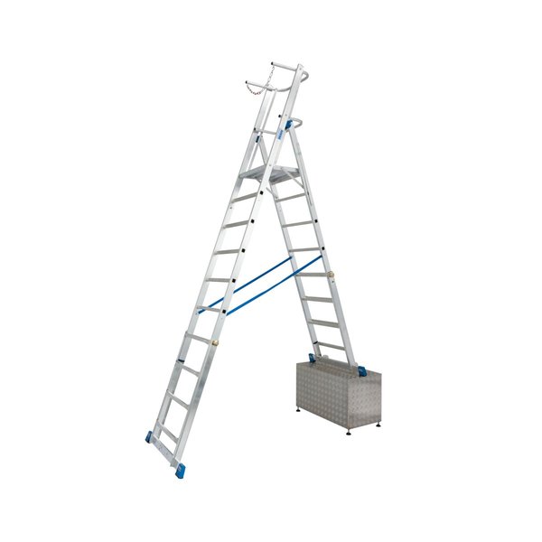 Krause STABILO Teleskop-PlattformLeiter 1x8-10 Sprossen