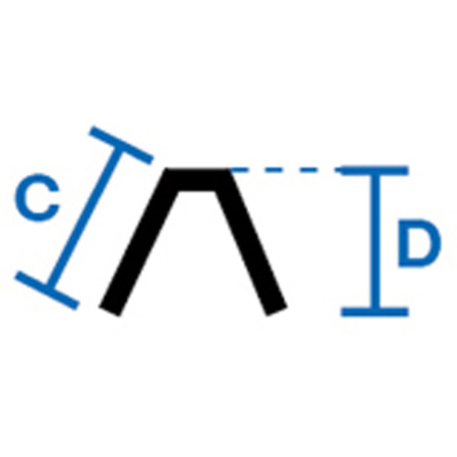Krause MONTO  Rolly Doppel- Klapptritt  2x3 Stufen