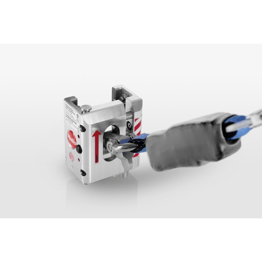 Hailo Professional Mitlaufendes Auffanggerät SPL-50-Pro mit Bandfalldämpfer BFD-50-136