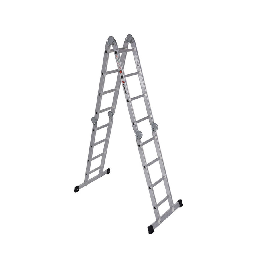 Euroline Alu-Klappleiter Nr. 304 Kofferraumleiter 4x4