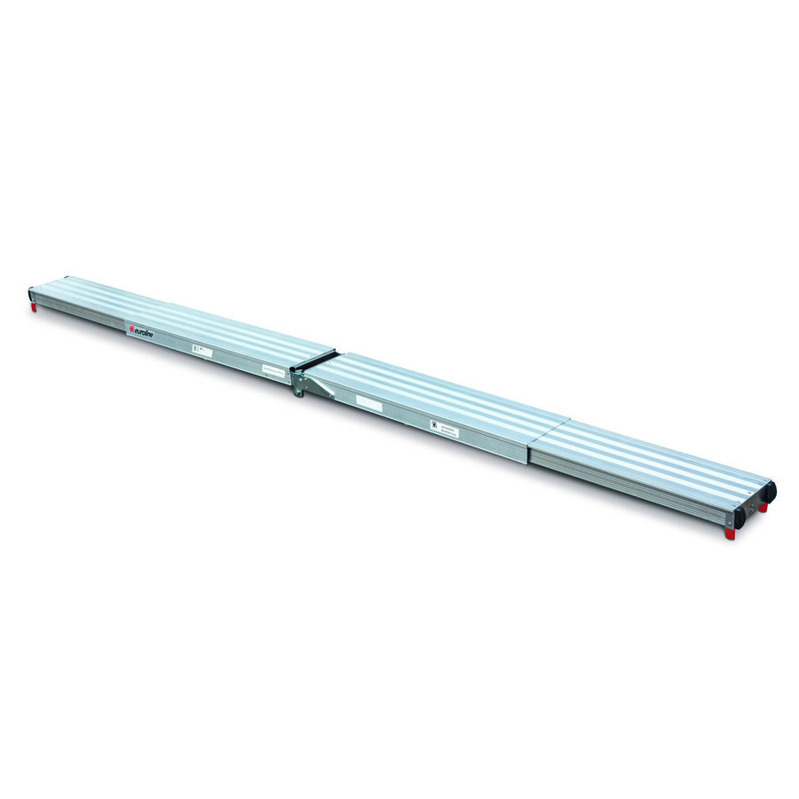 Euroline Vario Alu Bohle 4-teilig, 838 ausziehbar und klappbar 1,28 - 4,00 m