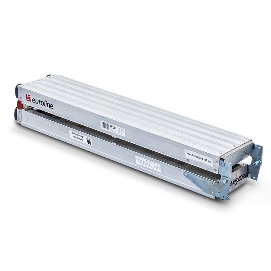 Euroline Vario Alu Bohle 4-teilig, 838 ausziehbar und klappbar 1,28 - 4,00 m