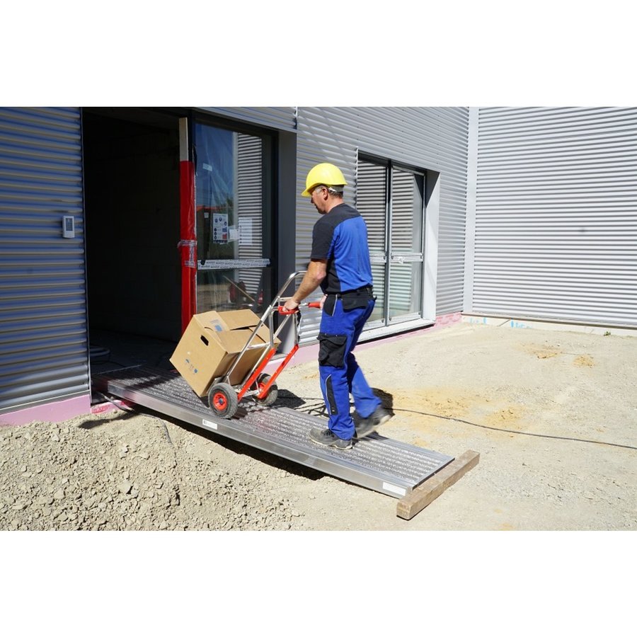 Euroline Alu-Steg als Bohle oder Gehweg Länge 7,10 m