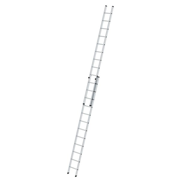 Günzburger Steigtechnik Sprossen-Schiebeleiter 2-teilig ohne Traverse 2x12 Sprossen