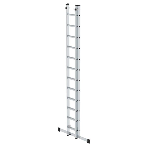 Günzburger Steigtechnik Sprossen-Schiebeleiter 2-teilig mit Standard-Traverse 2x12 Sprossen