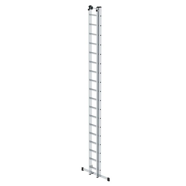 Günzburger Steigtechnik Sprossen-Schiebeleiter 2-teilig mit Standard-Traverse 2x18 Sprossen