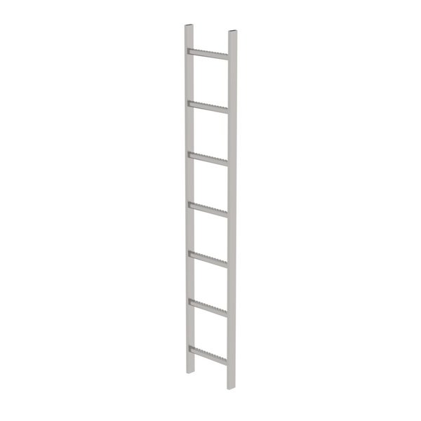 Günzburger Steigtechnik Schachtleiter Edelstahl V4A 300mm Lichte Weite 7 Sprossen