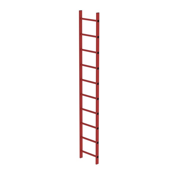 Günzburger Steigtechnik Schachtleiter GFK 400mm Lichte Weite 10 Sprossen
