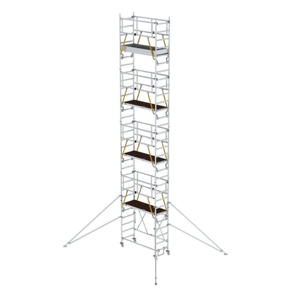 Günzburger Steigtechnik Klappgerüst SG 0,75 x 1,80 m mit Ausleger Plattformhöhe 7,96 m