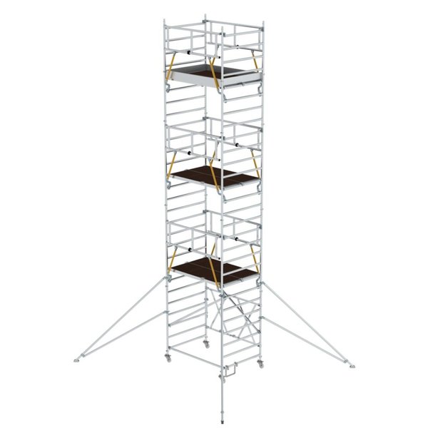 Günzburger Steigtechnik Klappgerüst SG 1,35 x 1,80 m mit Ausleger Plattformhöhe 7,12 m
