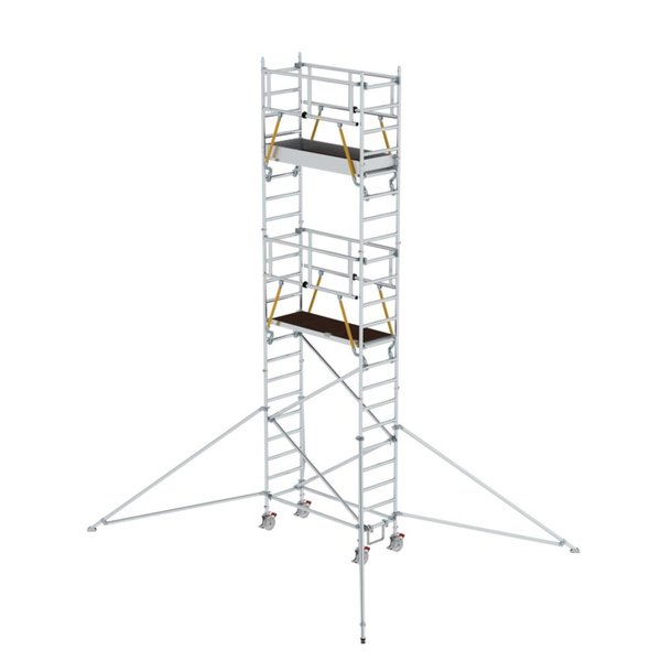 Günzburger Steigtechnik Rollgerüst SG 0,75 x 1,80 m mit Ausleger Plattformhöhe 5,59 m