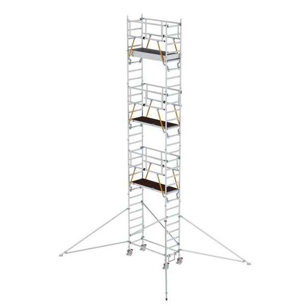Günzburger Steigtechnik Rollgerüst SG 0,75 x 1,80 m mit Ausleger Plattformhöhe 7,55 m