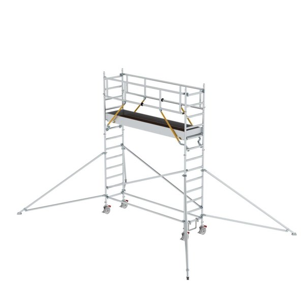 Günzburger Steigtechnik Rollgerüst SG 0,75 x 3,0 m mit Ausleger Plattformhöhe 3,07 m