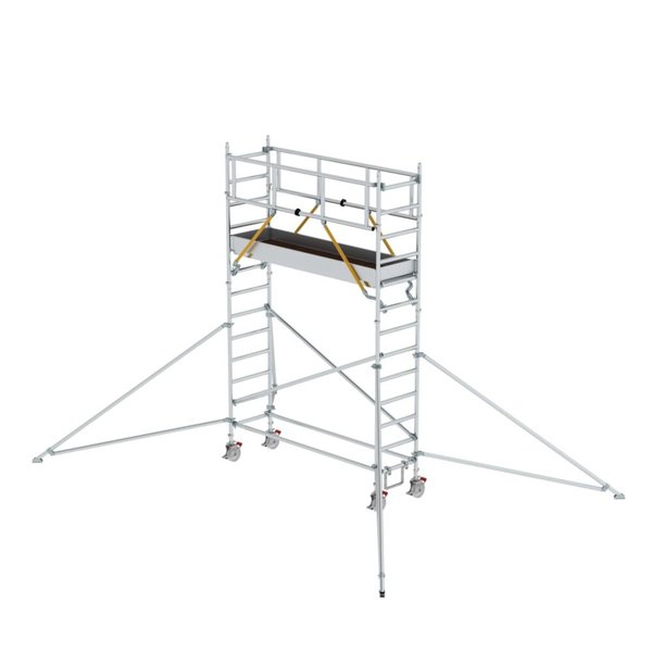 Günzburger Steigtechnik Rollgerüst SG 0,75 x 2,45 m mit Ausleger Plattformhöhe 3,07 m