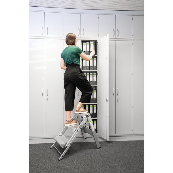 Günzburger Steigtechnik Klapptreppe 3 Stufen