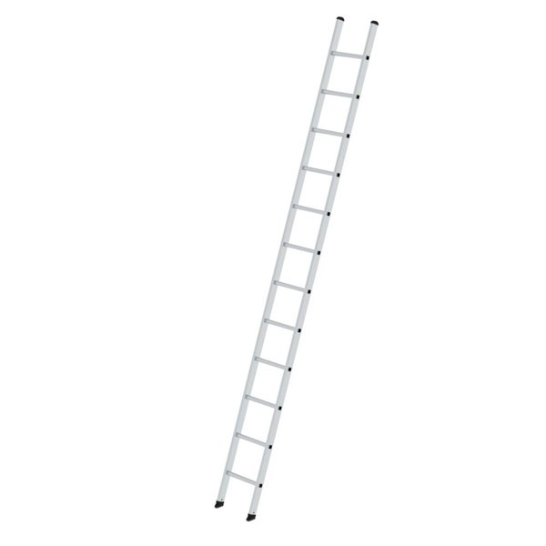 Günzburger Steigtechnik Sprossen-Anlegeleiter 350mm breit ohne Traverse 12 Sprossen