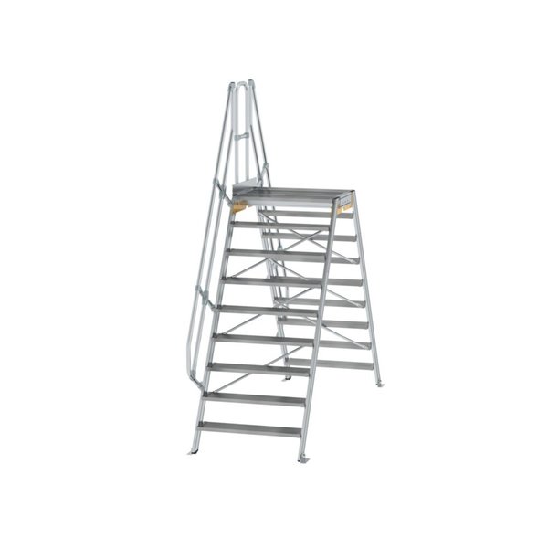 Günzburger Steigtechnik Überstieg 60° Stufenbreite 1000 mm 9 Stufen