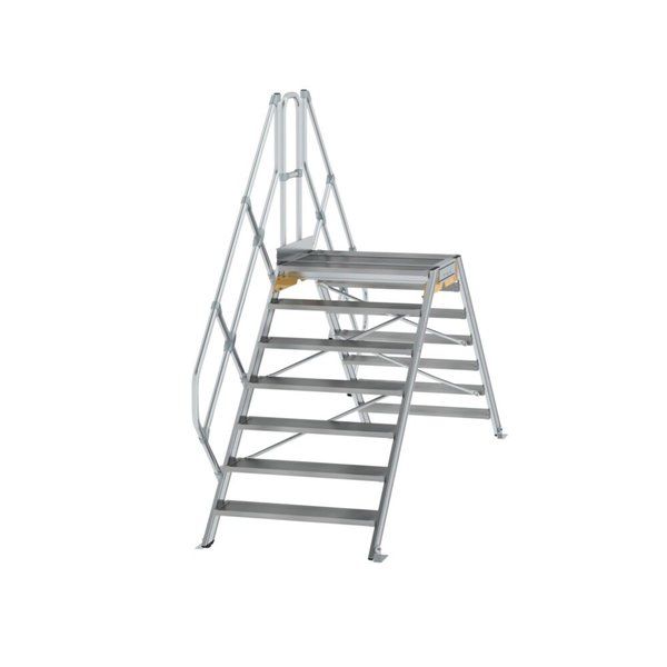 Günzburger Steigtechnik Überstieg 45° Stufenbreite 1000 mm 7 Stufen