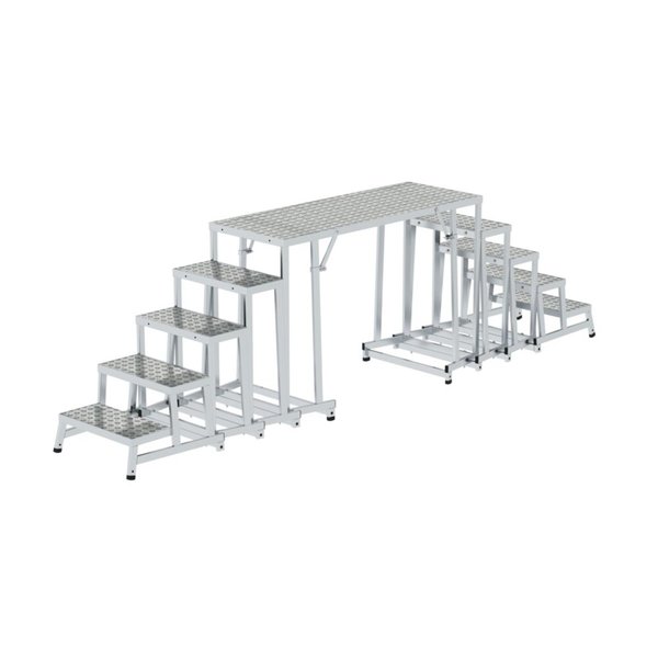 Günzburger Steigtechnik Arbeitspodest modular Erweiterungsmodul 2 3. Stufe