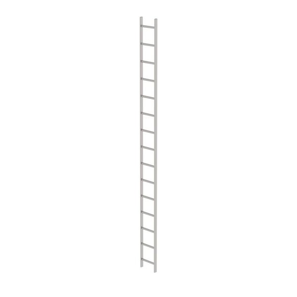 Günzburger Steigtechnik Schachtleiter Edelstahl V4A 300mm Lichte Weite 15 Sprossen