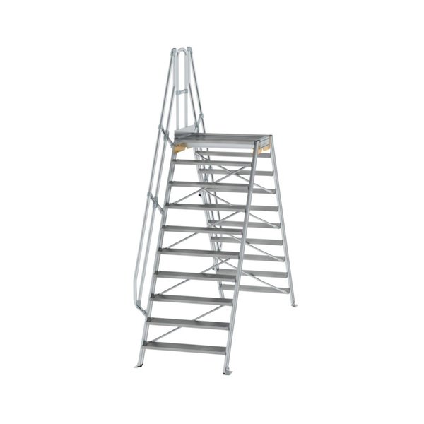 Günzburger Steigtechnik Überstieg 60° Stufenbreite 1000 mm 10 Stufen