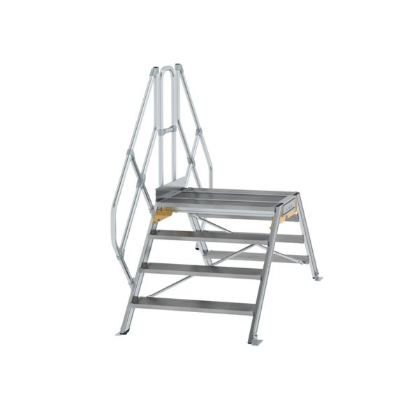Günzburger Steigtechnik Überstieg 45° Stufenbreite 1000 mm 4 Stufen