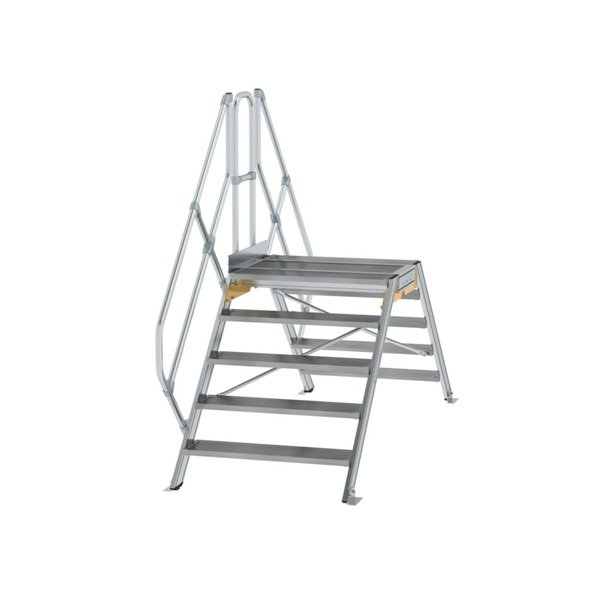 Günzburger Steigtechnik Überstieg 45° Stufenbreite 1000 mm 6 Stufen