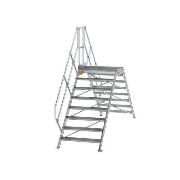 Günzburger Steigtechnik Überstieg 45° Stufenbreite 1000 mm 8 Stufen