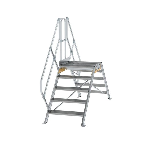 Günzburger Steigtechnik Überstieg 45° Stufenbreite 800 mm 5 Stufen