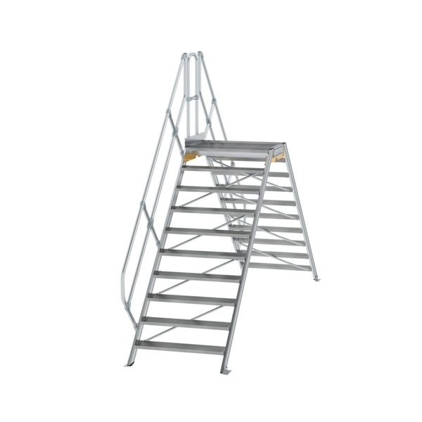 Günzburger Steigtechnik Überstieg 45° Stufenbreite 1000 mm 10 Stufen
