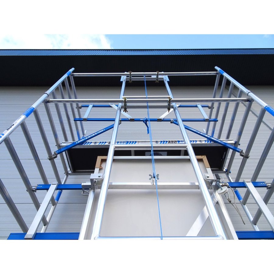 ASC Group Scaffold Lift - Shuttle Liftsystem für Gerüste Für Arbeitshöhe 6,2 m