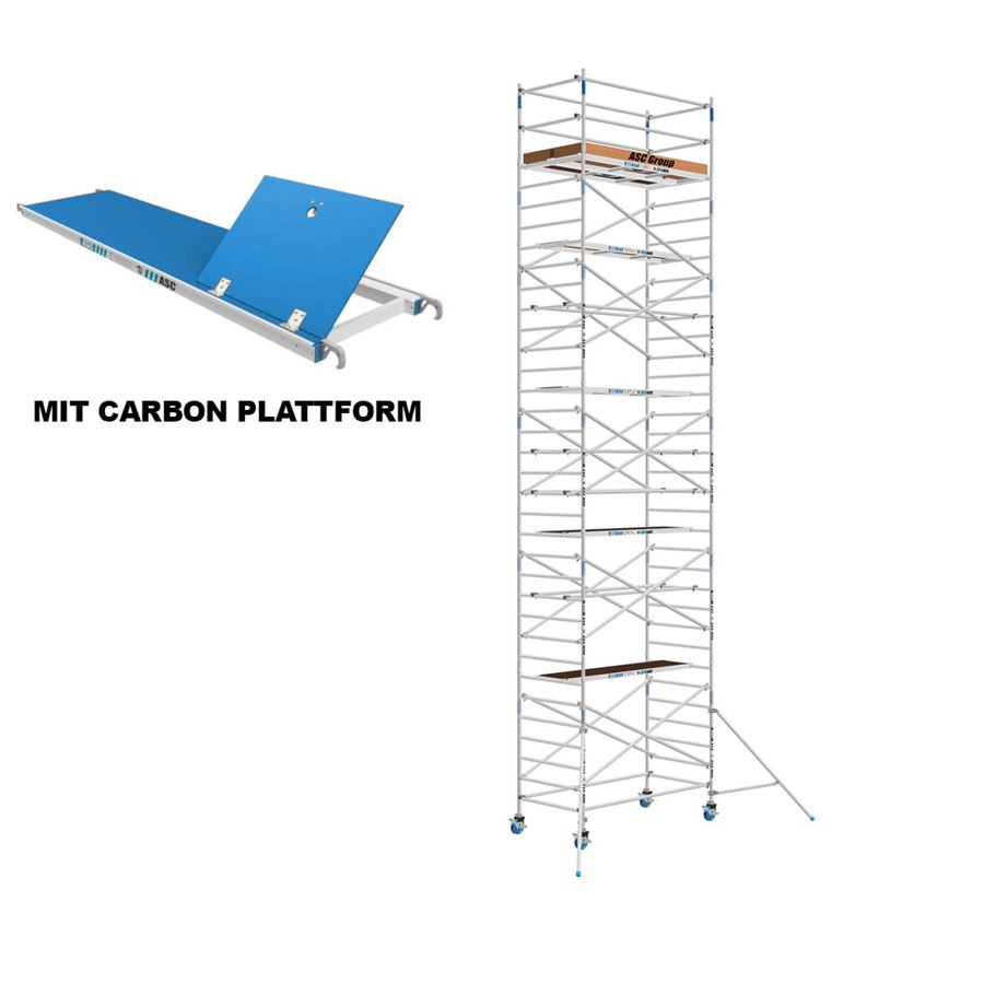 ASC Group ASC Rollgerüst 135x305x9m ph - carbon