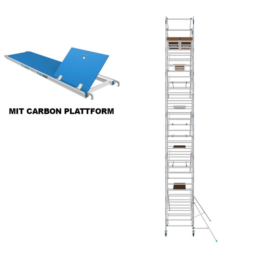 ASC Group ASC Rollgerüst 135x305x9m ph - carbon