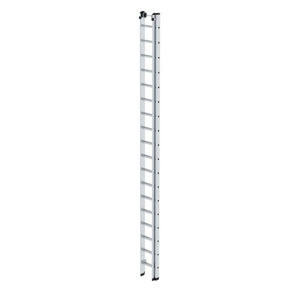 Günzburger Steigtechnik Sprossen-Schiebeleiter 2-teilig ohne Traverse 2x18 Sprossen