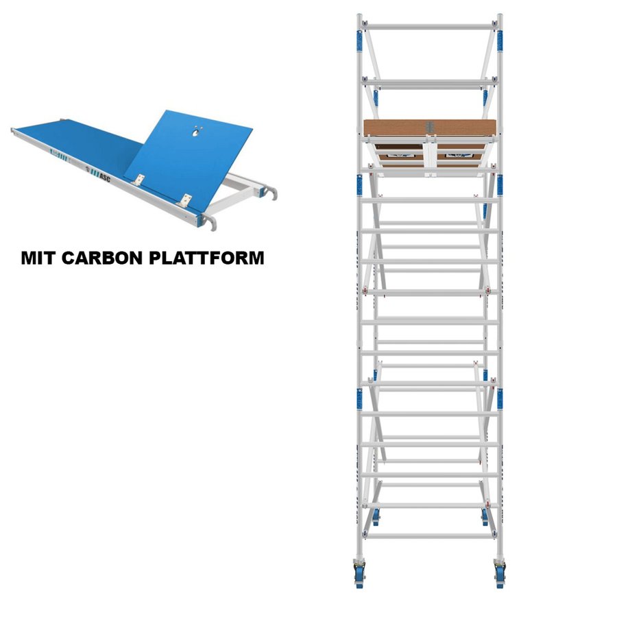 ASC Group ASC Rollgerüst 135x190x4,3ph carbon