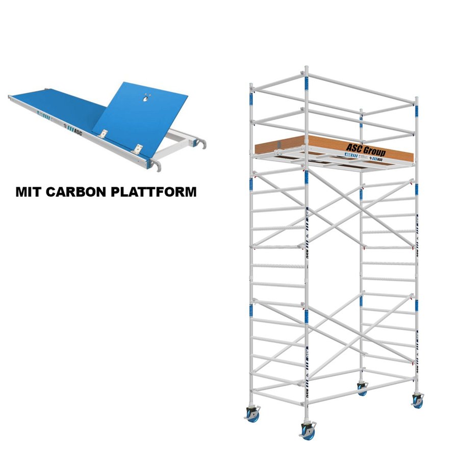 ASC Group ASC Rollgerüst 135x190x4,3ph carbon