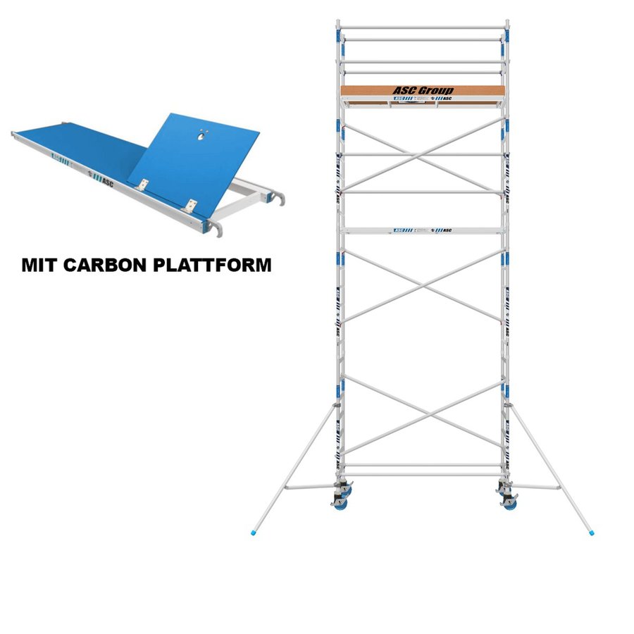 ASC Group ASC Rollgerüst 75x190x6,3ph carbon