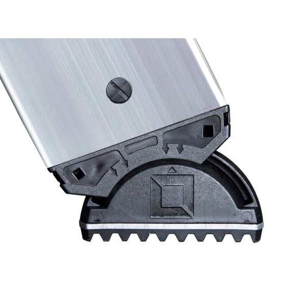 Günzburger Steigtechnik Mehrzweckleiter 3-teilig mit nivello®-Traverse 3x11 Sprossen