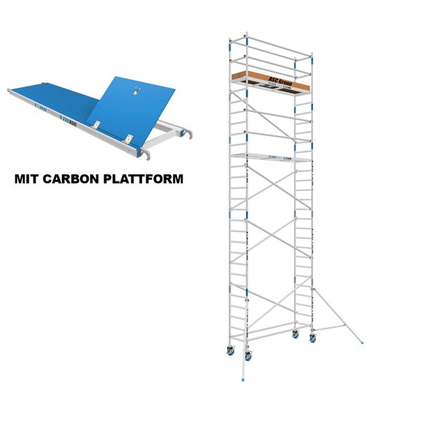 ASC Group ASC Rollgerüst 75x305x7,3ph carbon