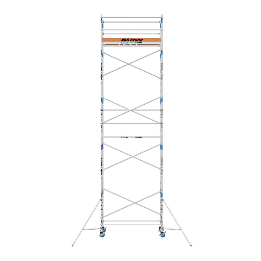ASC Group ASC Rollgerüst 75x250x9,3ph