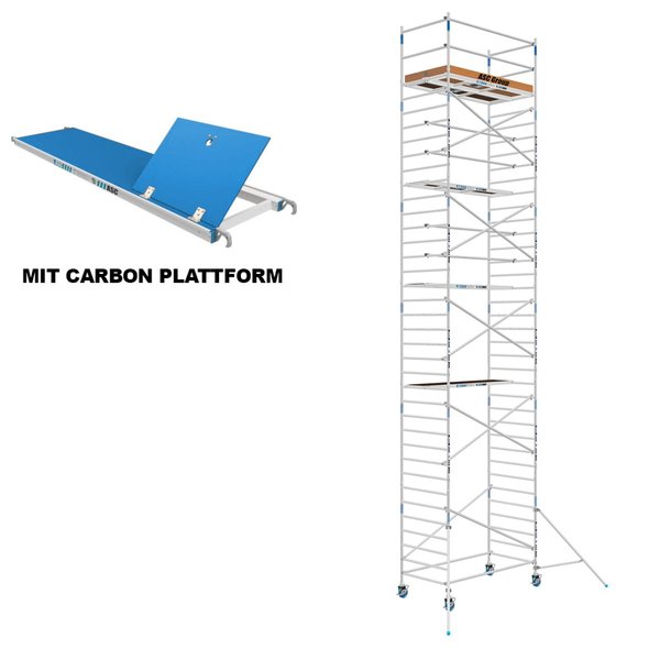 ASC Group AGS Rollgerüst 135x305x12,3ph carbon - einseitig