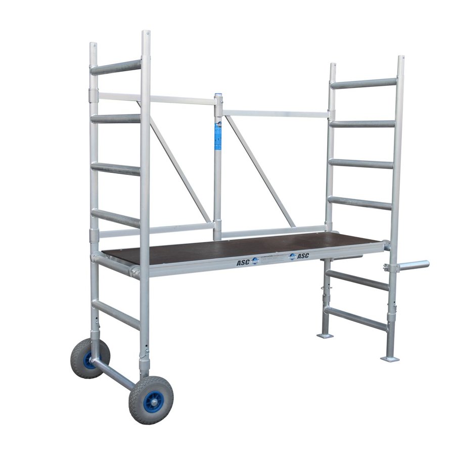 ASC Group ASC Gartengerüst - komplett mit fester Basis(inkl. Gummiräder)