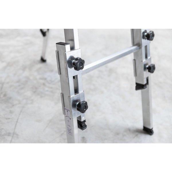 Günzburger Steigtechnik Sprossen-Stehleiter treppengängig 2x6 Sprossen