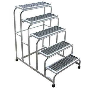 ASC Group Montagetreppe mit Gitterrost