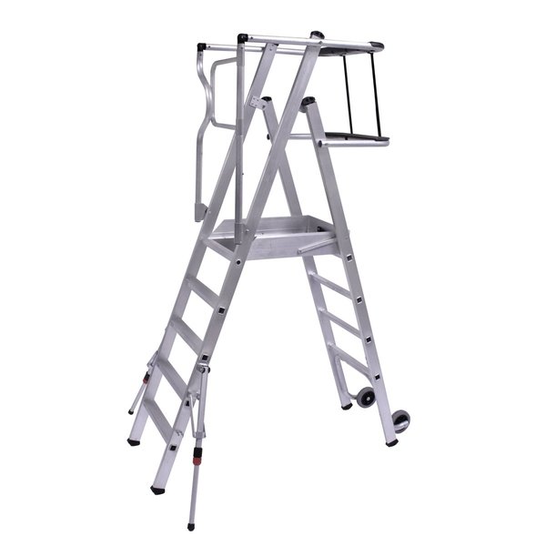 Alumexx Protect-Lagerleiter 5(4+1) Stufen