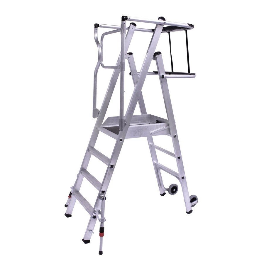 Alumexx Protect-Lagerleiter 4(3+1) Stufen