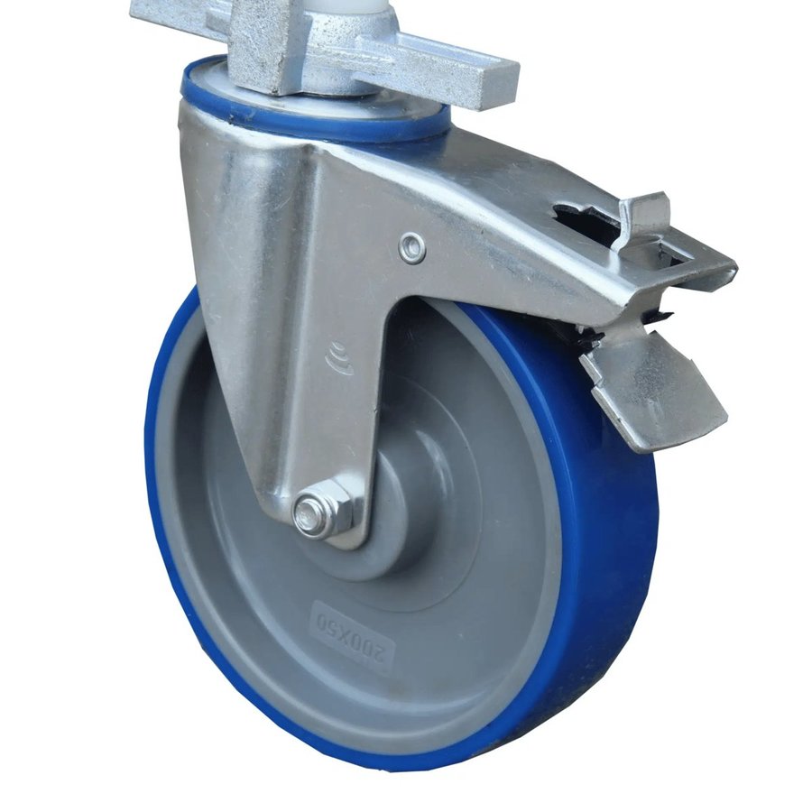 ASC Group ASC Gerüstrolle 200 mit Stahlspindel 1 Stück