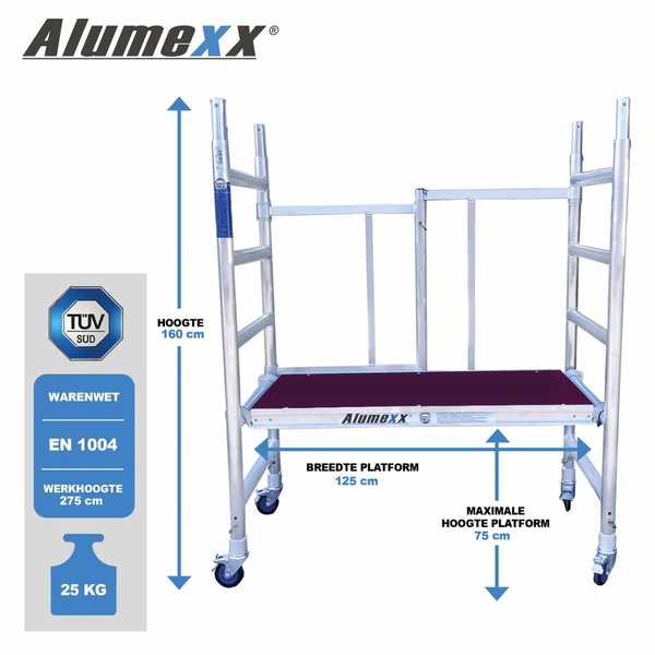 Alumexx X-up 1.0 Klappgerüst