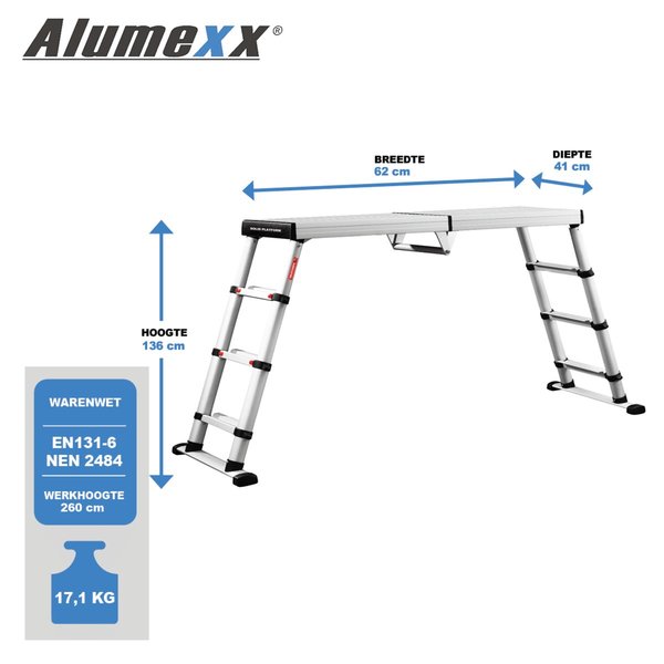 ASC Group Telesteps Solid Line - Plattform