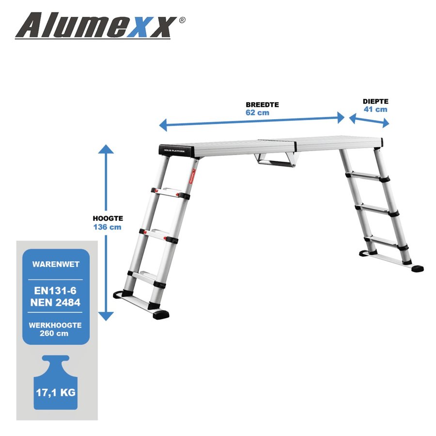 ASC Group Telesteps Solid Line - Plattform